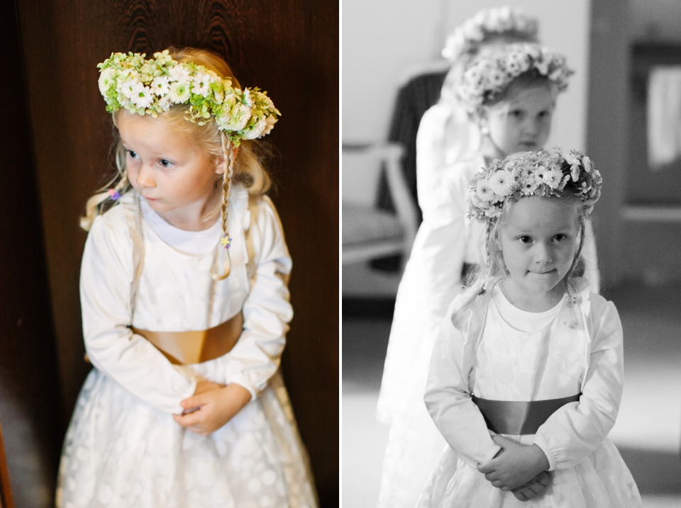 Photo Blumenkinder mit Haarkränzen